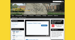 Desktop Screenshot of hastingspto.org