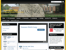 Tablet Screenshot of hastingspto.org